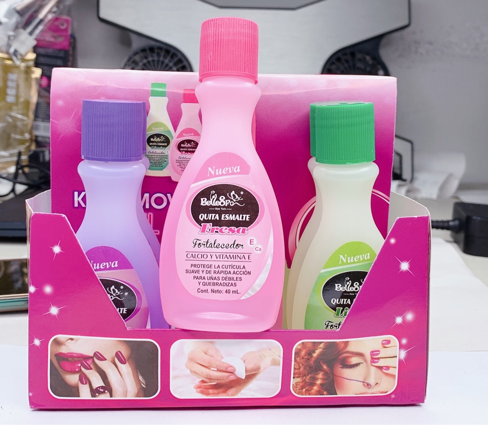 Quitaesmalte Bellaspa 40ml QTA-1B