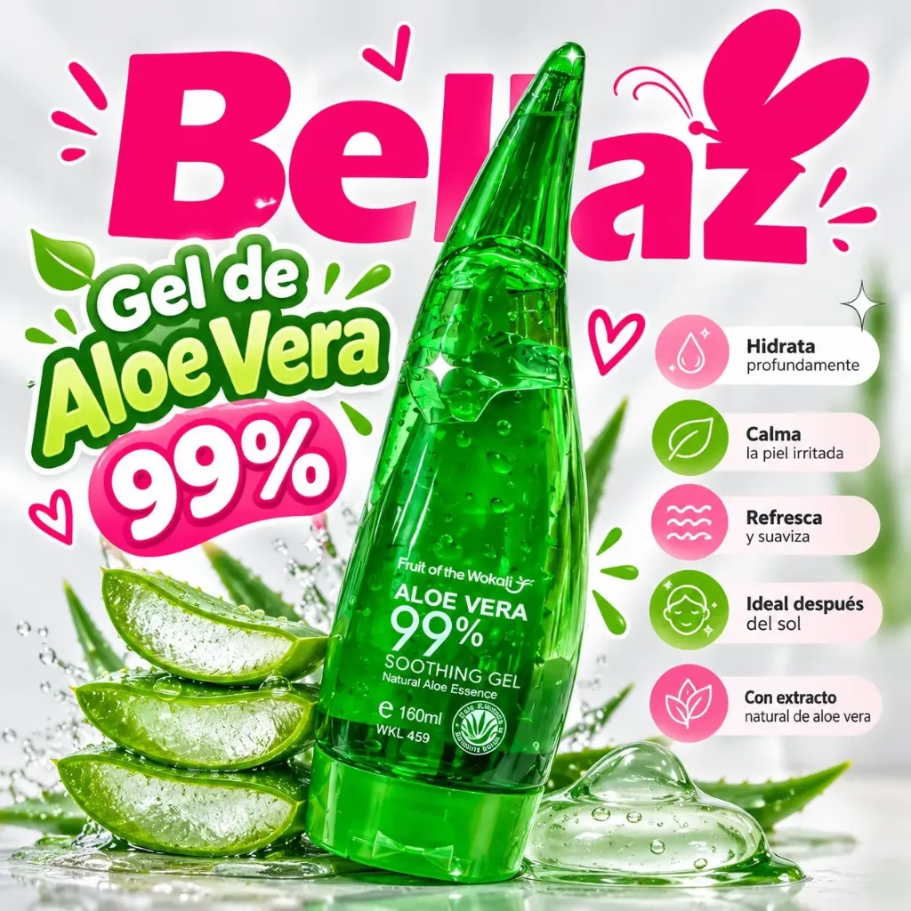 Gel Aloe Vera de 100ml - WKL459