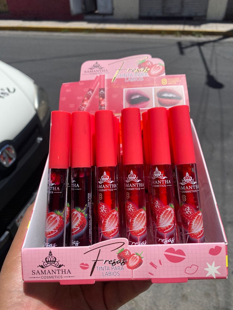 Tinta de labios fresa - SM