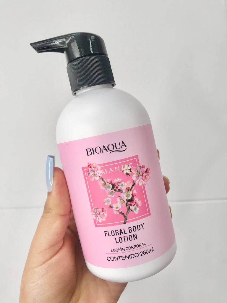 Floral body lotion romantic - Bioaqua