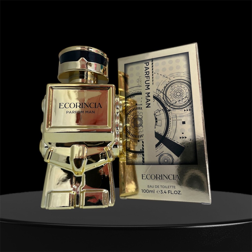 Perfume hombre robot dorado - ECP50