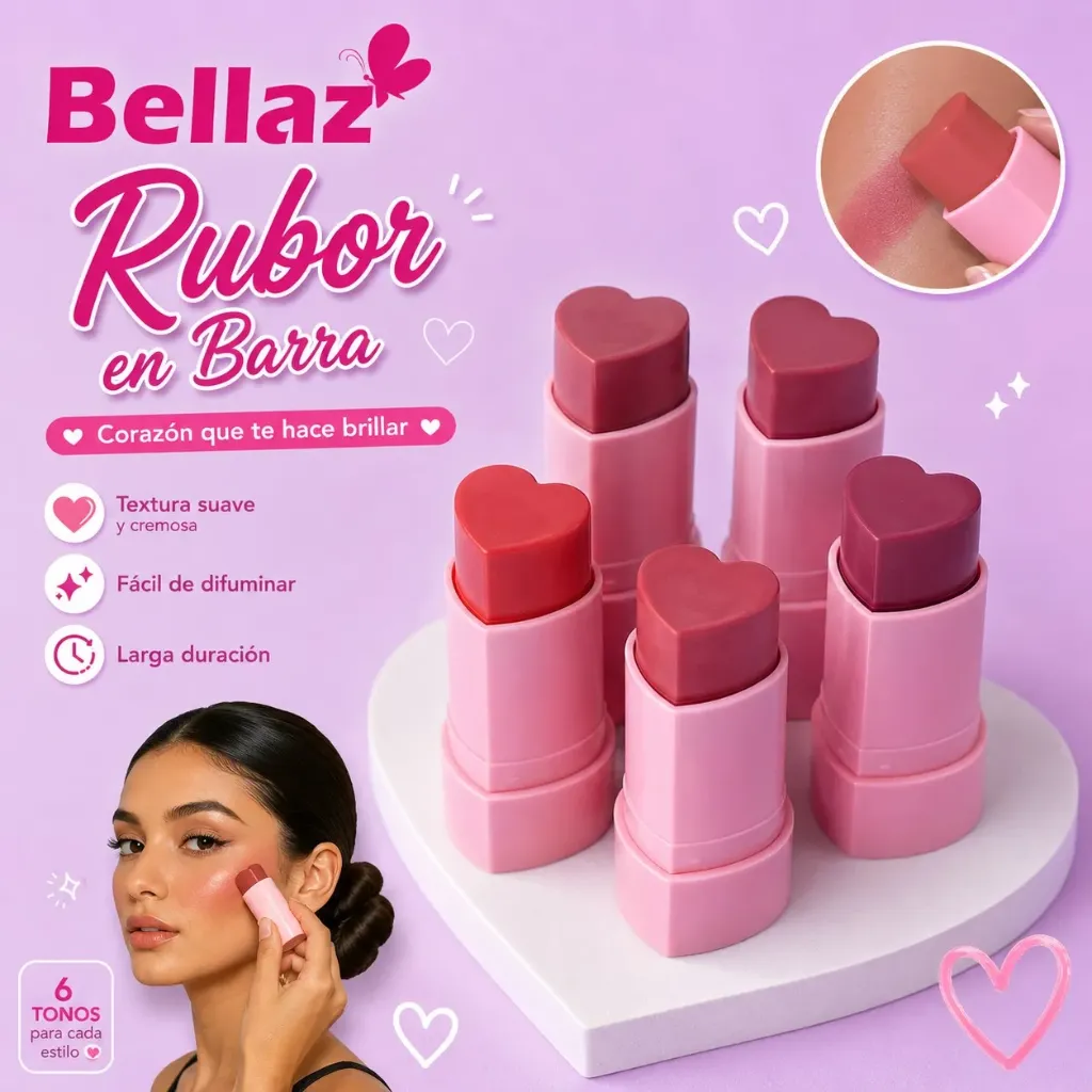 Rubor barra corazon crush  LA-432