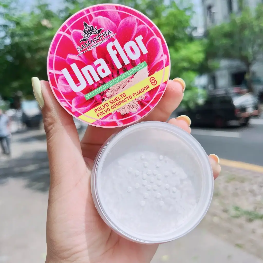 Polvo traslucido compacto+ suelto  Samantha 543