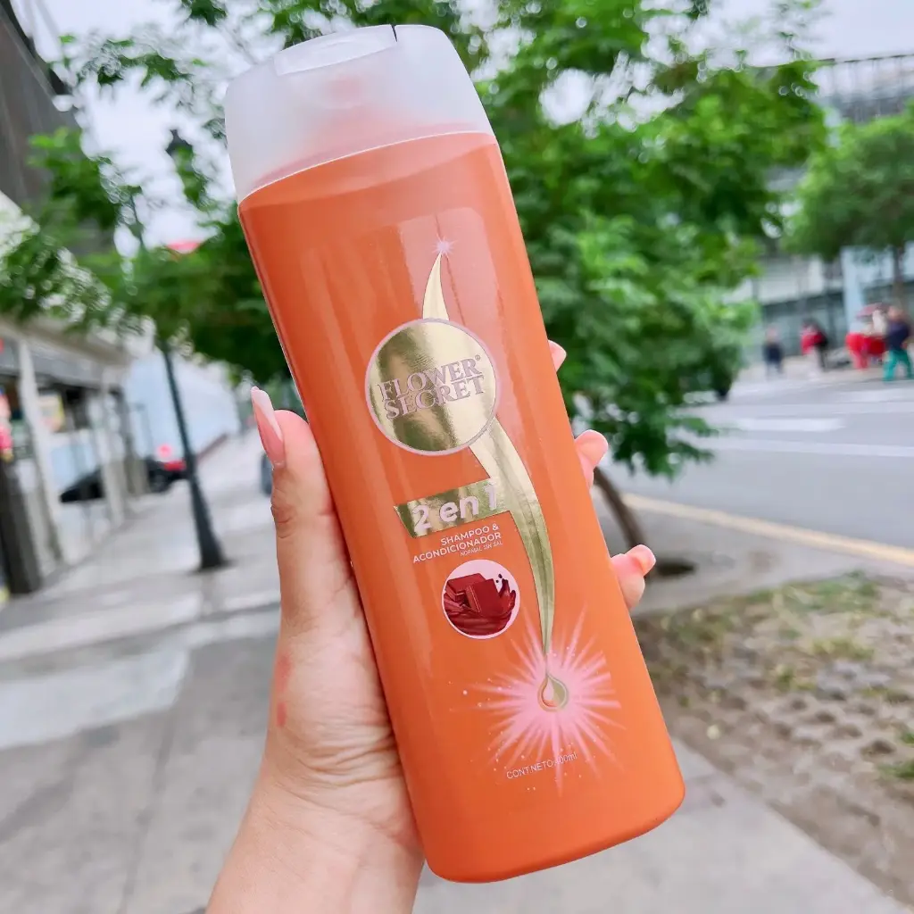 Shampoo chocolate sin sal Flower XF81-F