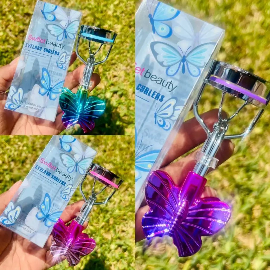 Rizador metalizado mariposa Sweet Beauty  BX4498