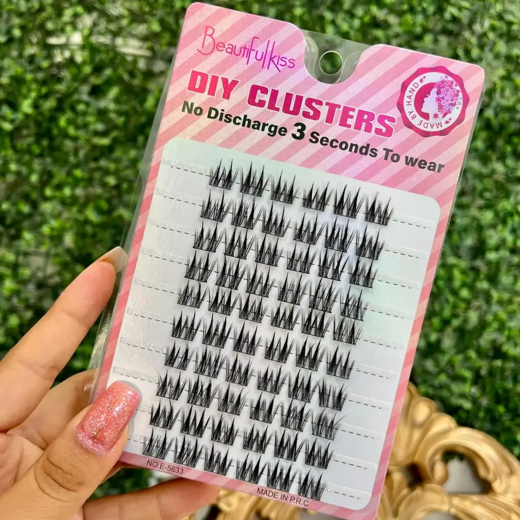 Pestañas efecto Anime Double Cute - Beautiful Kiss E5633