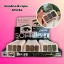 Sombra de cejas + brochita - Dodo Girl BP003