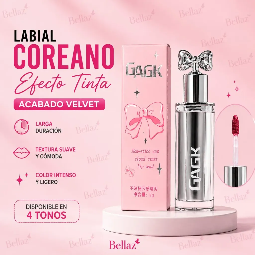 LABIAL  GACK TAPA PLATA LAZO MRB G750