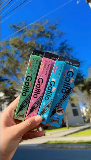 Delineador plumón Sello gatito E. B 418