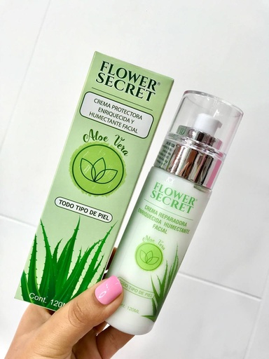 Crema corporal y facial aloe Flower LH04