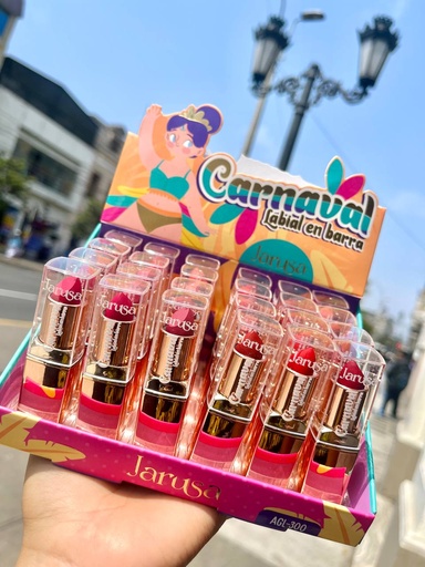 Labial en barra carnaval - Jarusa AGL300