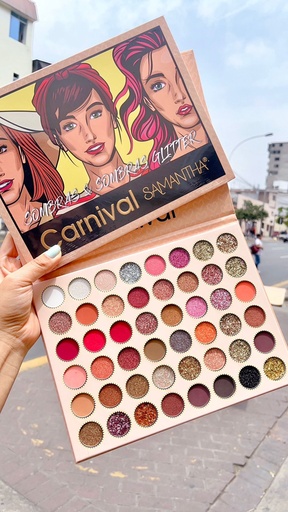 Paleta de sombras Carnival Chicas - Sam 2263