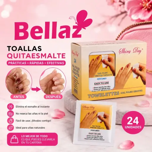 Toallitas quitaesmalte sachet - TT086