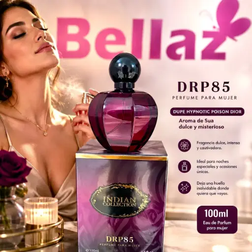 Perfume dama Hypnotic Poison C. Dior - DRP85 Indian Collection
