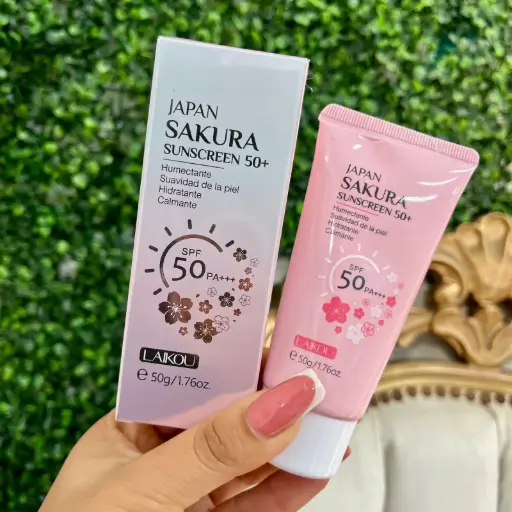 Bloqueador Flores Japan Sakura 50SPF - LK90012A