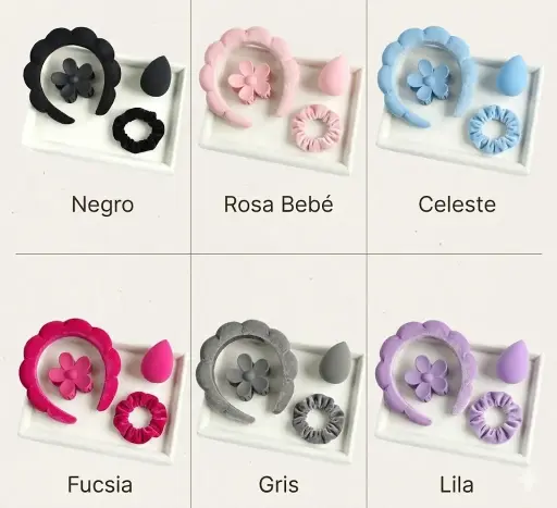 Kit Vincha + gancho - M1067